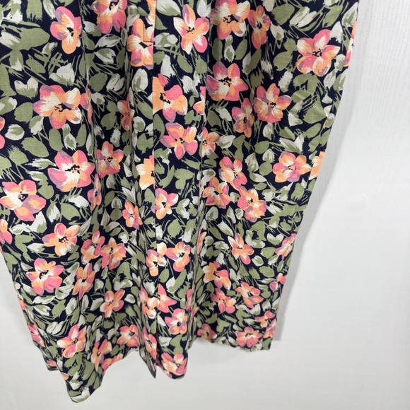Maggy London Vintage Floral Midi Dress Size 8 Multicolor Botanical Garden - Picture 13 of 13